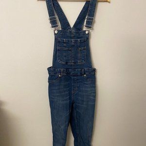 Free People Blue Denim Jeans Overalls